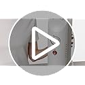 Warmlite WL43002YW 5 Fin Oil Filled Radiator with Adjustable Thermostat and Overheat Protection, 650W, White