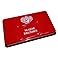 Major Brushes Artist Watercolour Paint Tin 36 Blocks Red Metal Lid
