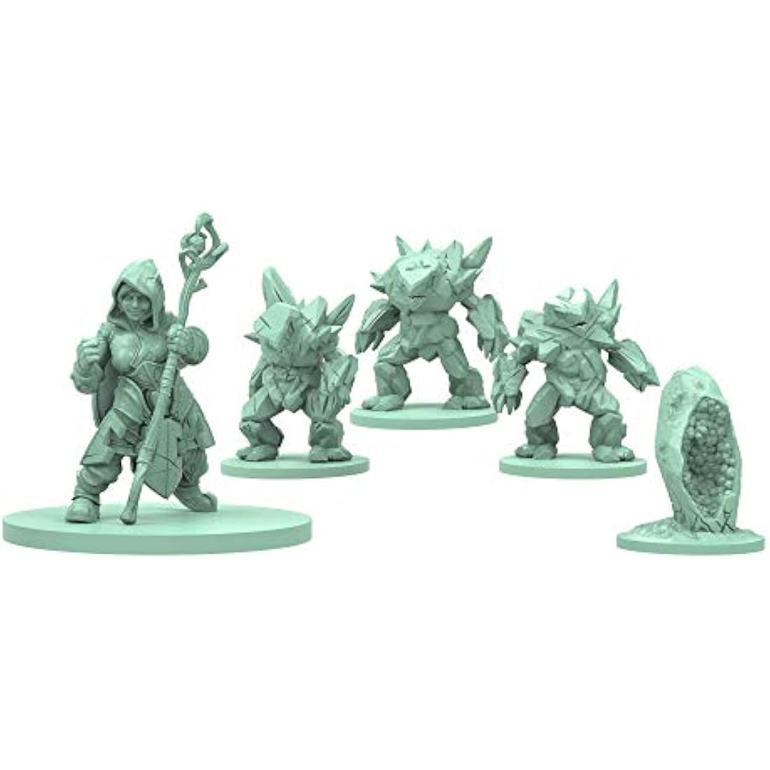 GodTear: Eternal Glade Starter Set Board Game with 12 Detailed Miniatures, Tabletop Combat Game (2 Players)