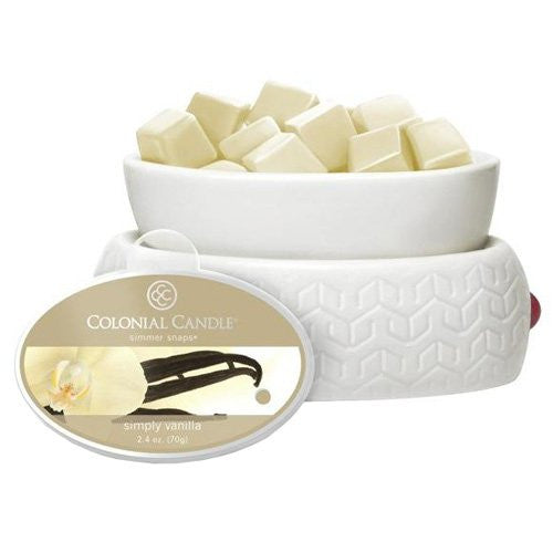 Colonial Candle 1-Piece Candle simply vanilla wax melt