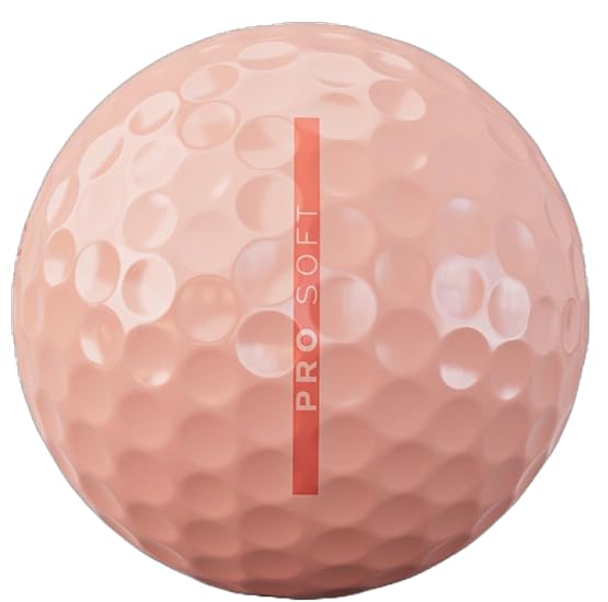 VICE Golf Pro Soft Hue Peach Parfait Golf Balls
