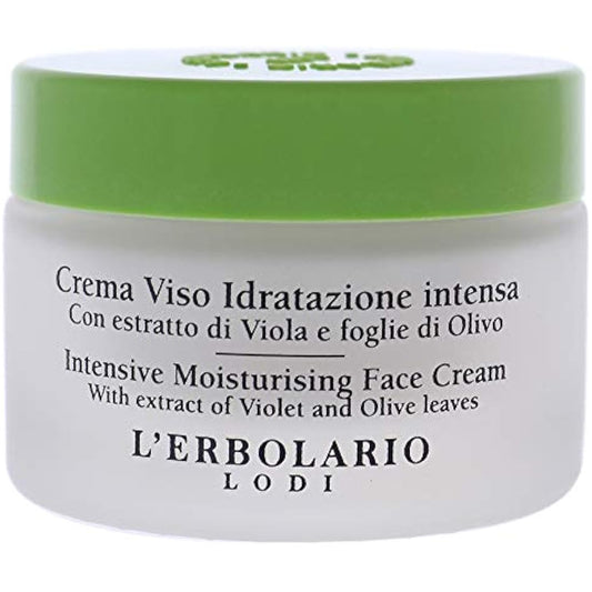 LErbolario Intensive Moisturising Face Cream for Unisex 1.6 oz Cream