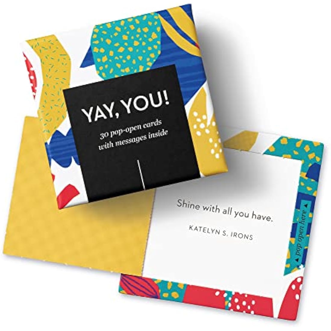 Compendium ThoughtFulls Pop-Open Cards — 3-Pack of Celebrating You, Yay, You!, You’re Awesome — 90 Pop-Open Cards, Each with a Different Message Inside