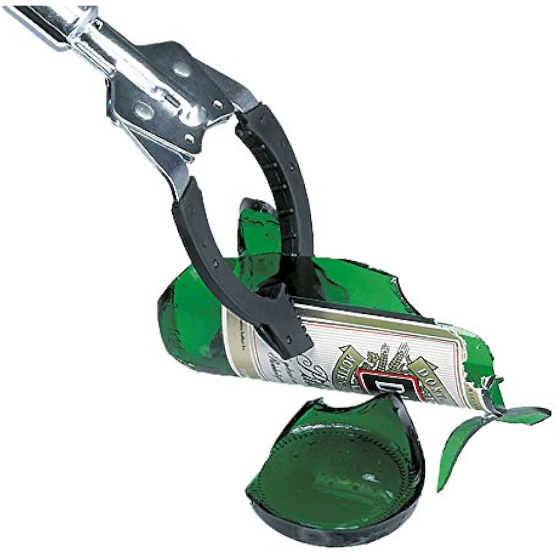 UNGER NiftyNabber PRO Litter Picker - Trash Rubbish Picker Grabber HEAVY DUTY 52cm /38'' - Multi-Purpose Reacher Grabber Stick - Steel Claw with Rubber Grip