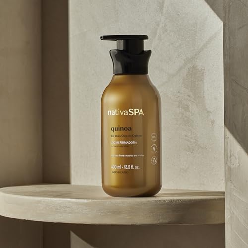 Reaffirmating Body Lotion Quinoa Nativa SPA 400ml oBoticário Loção Reafirmante Corporal Quinoa Nativa SPA 400ml