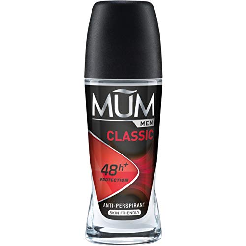 Mum Men Classic Roll-On Deodorant 50 ml Pack of 6 x 50 ml