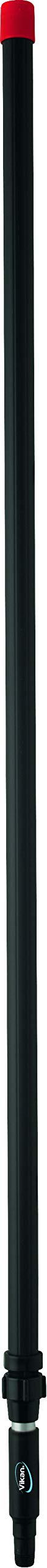 Vikan 297552 Aluminium Telescopic Handle, Black, 32 mm Diameter, 1575 mm Length , 278 x 3.2 x 3.2 cm