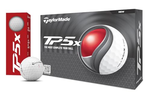TaylorMade Golf 2024 TP5x Golf Balls One Dozen