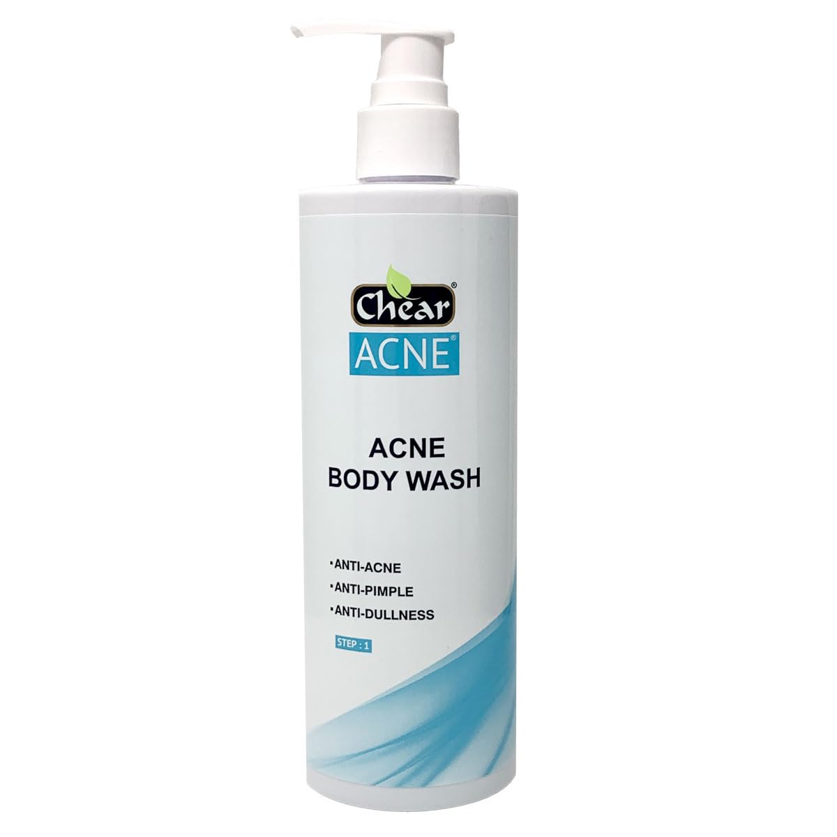 Chear Acne Body Wash 400ml - with Salicylic Acid Lactic Acid Witch Hazel Blemish Spot Treatments Scar Removal Pimple for Adults and Teens Bumpy Skin