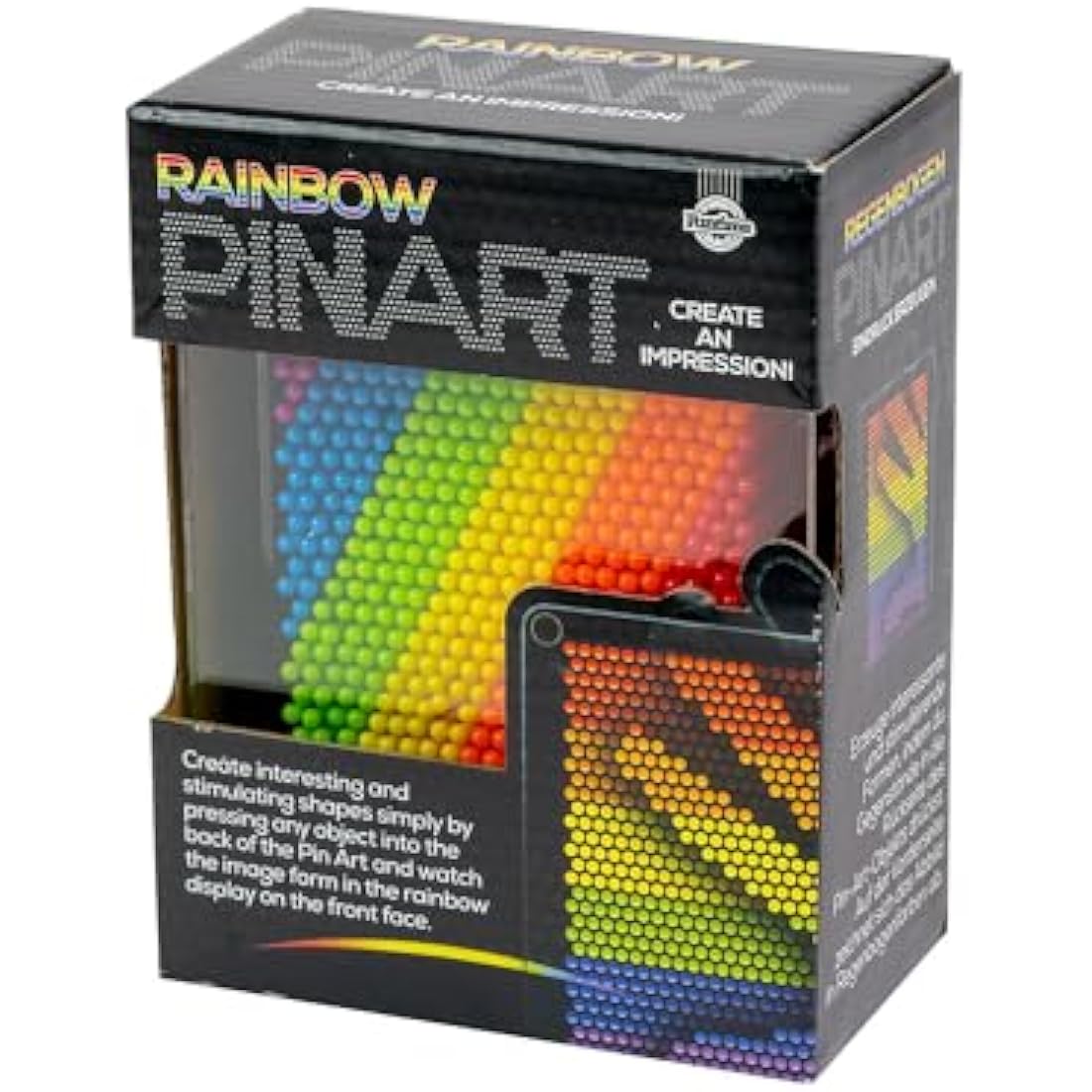 Rainbow Pin Art - Create Mesmerising 3D Relief Images