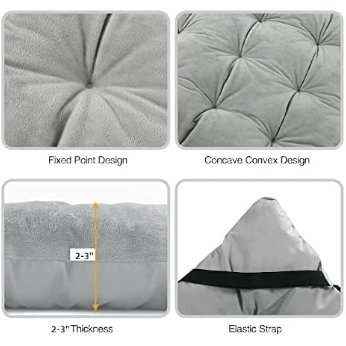 REDCAMP XL Mattress for Camping Bed, 190x75cm Soft Comfortable Cotton Thick Sleeping Mattress Pad