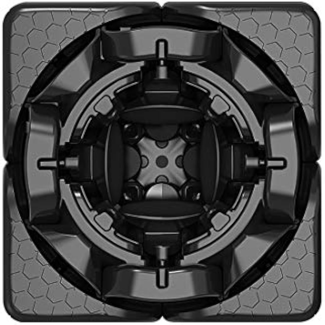 GAN 249 V2 Speed Cube, 2x2 Magic Cube Profession 2 by 2 Stickerless Cube, Fast Smooth Turning Honneycomb Design IPG Core, Best Gift for Kids & Adults(49mm)
