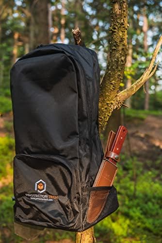 ProtectorTech HD Backpack for Metal Detector - with shovel mount - Metal Detecting Accessories