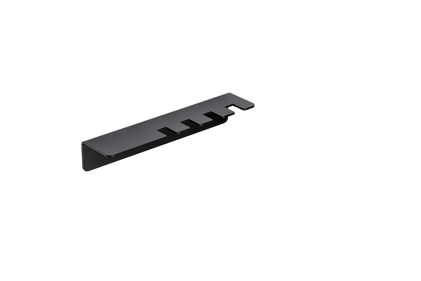 Sagittarius One 40S1-B Wall-Mounted Toothbrush Holder | Premium Stainless Steel | No-Screw Installation for Toothbrushes & Electric Toothbrush Heads |