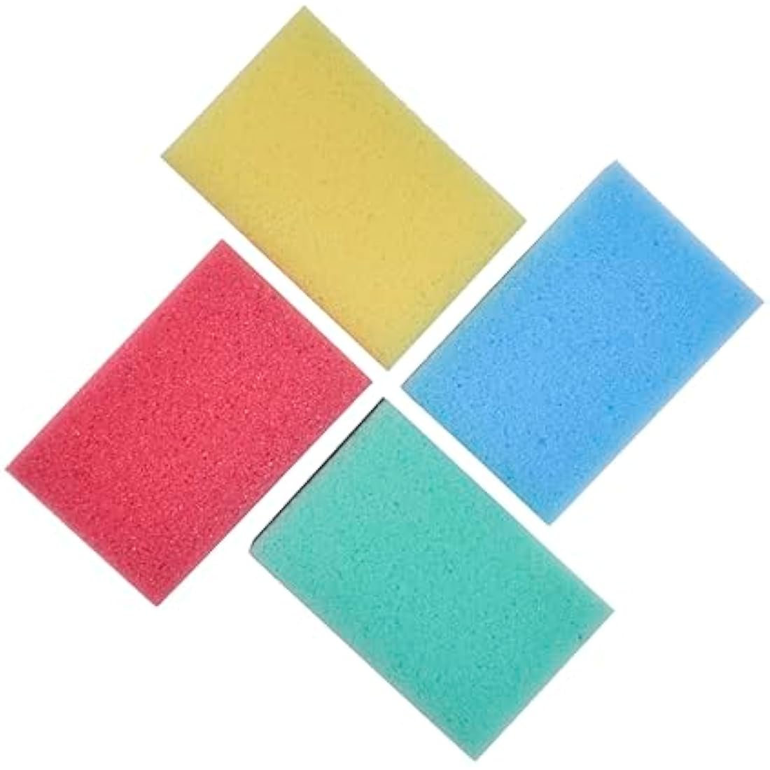 Spontex The Essentials Washing Up Sponge Scourers | Hard Wearing & Versatile | Assorted Colours | 12 x 10 Pack (120 Total)