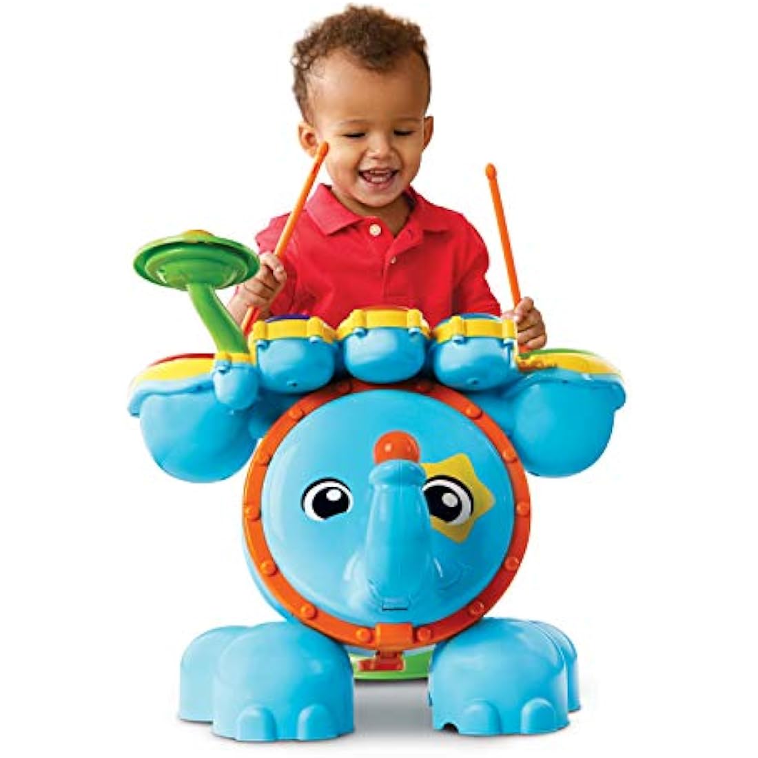VTech – 196705 – Jungle Rock – Elephant Drum Set(French Version)