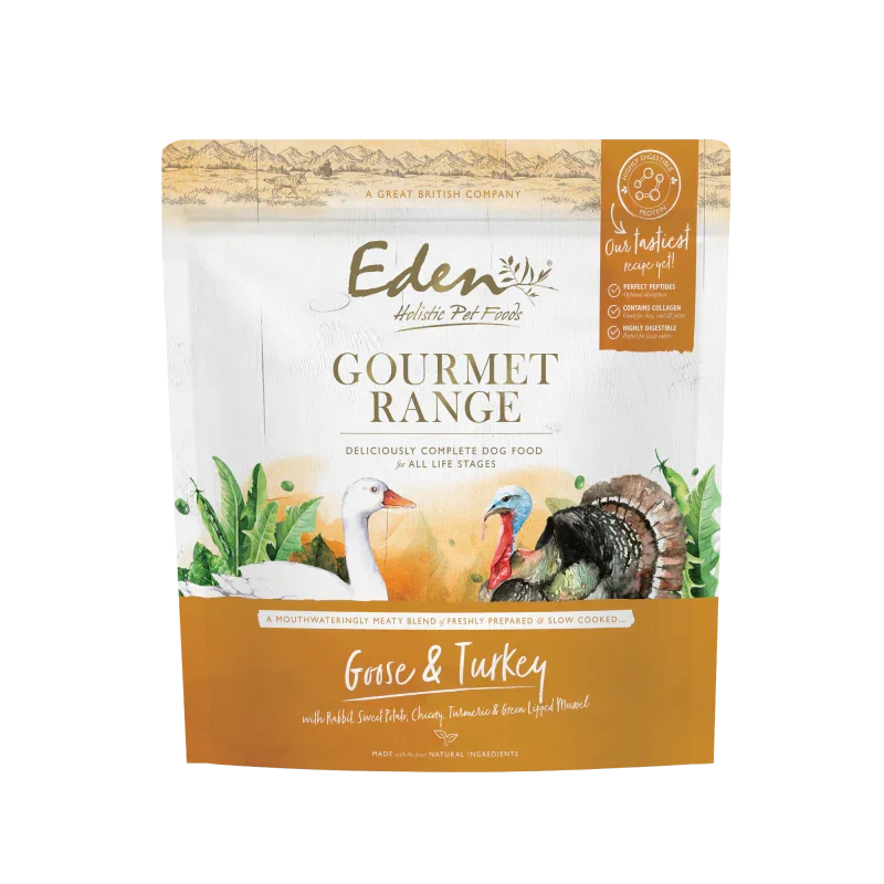 Gourmet Range Goose & Turkey 10KG - Eden Holistic Pet Foods