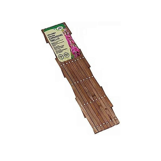 Heavy Duty Wooden Expanding Tan Trellis