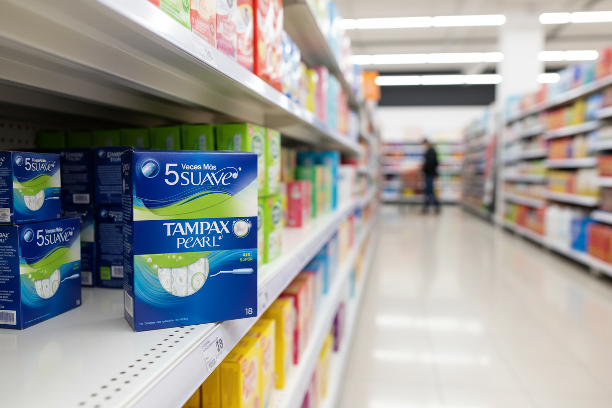 4 x Tampax Pearl Super Tampons With Applicator X 18