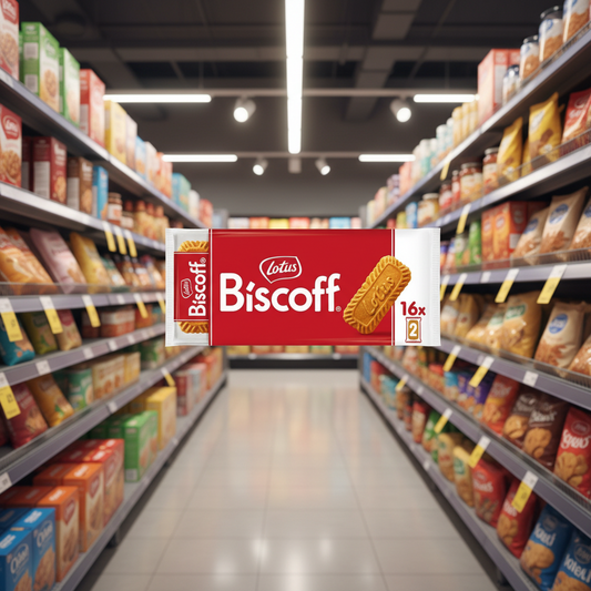 10 x Lotus Biscuit Biscoff Snack Pack - 16X2PK