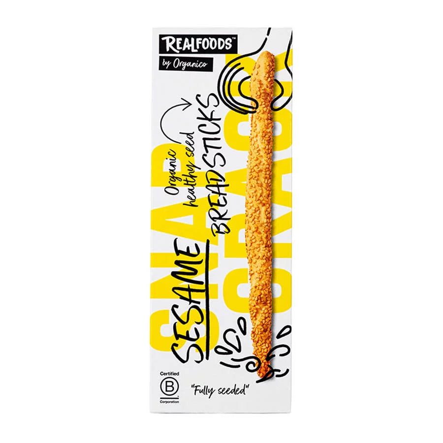 Organico Org Sesame Grissini - 120g