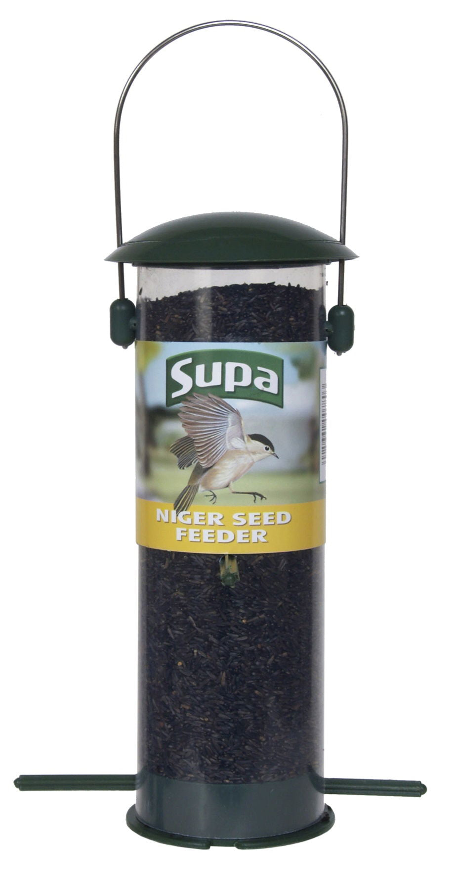 Supa Plastic 4 Port Niger Seed Feeder 20cm (8 Inch) - Case of 12