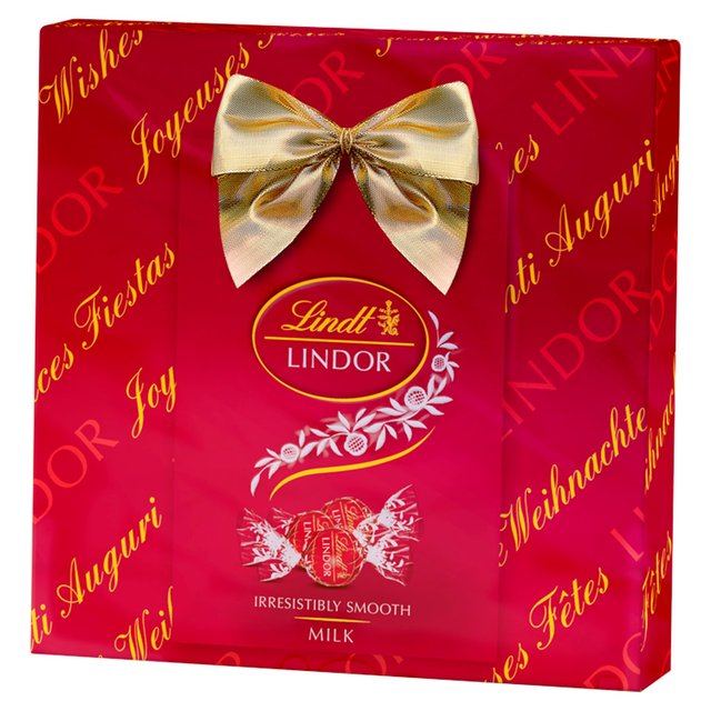 6 x Lindor Milk Gift Wrapped - 287GM