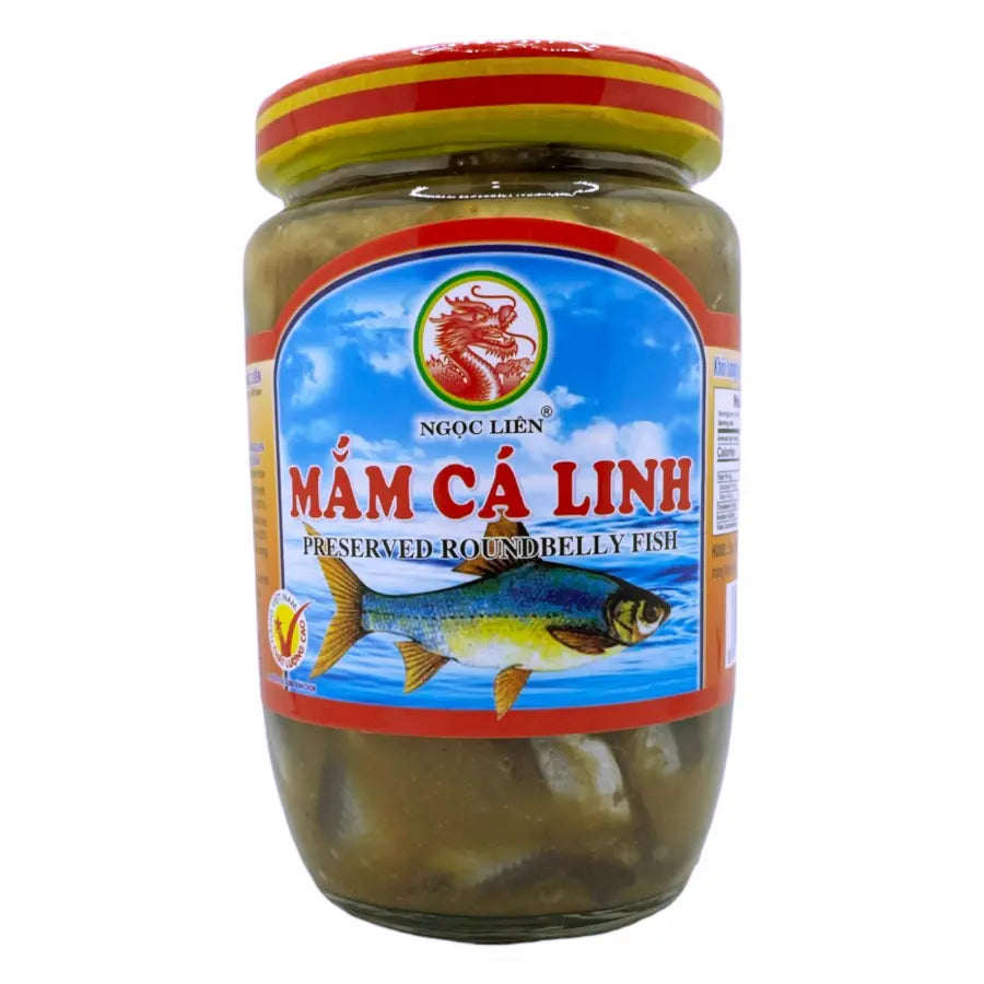 NGOC LIEN Preserved Roundbelly Fish Mam Ca Linh 430g