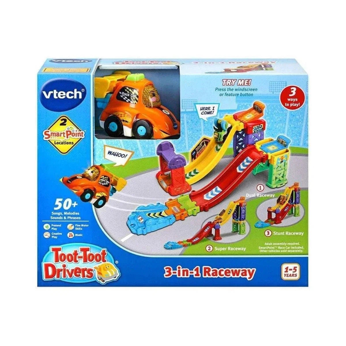 VTech Toot-Toot Drivers 3-in-1 Raceway
