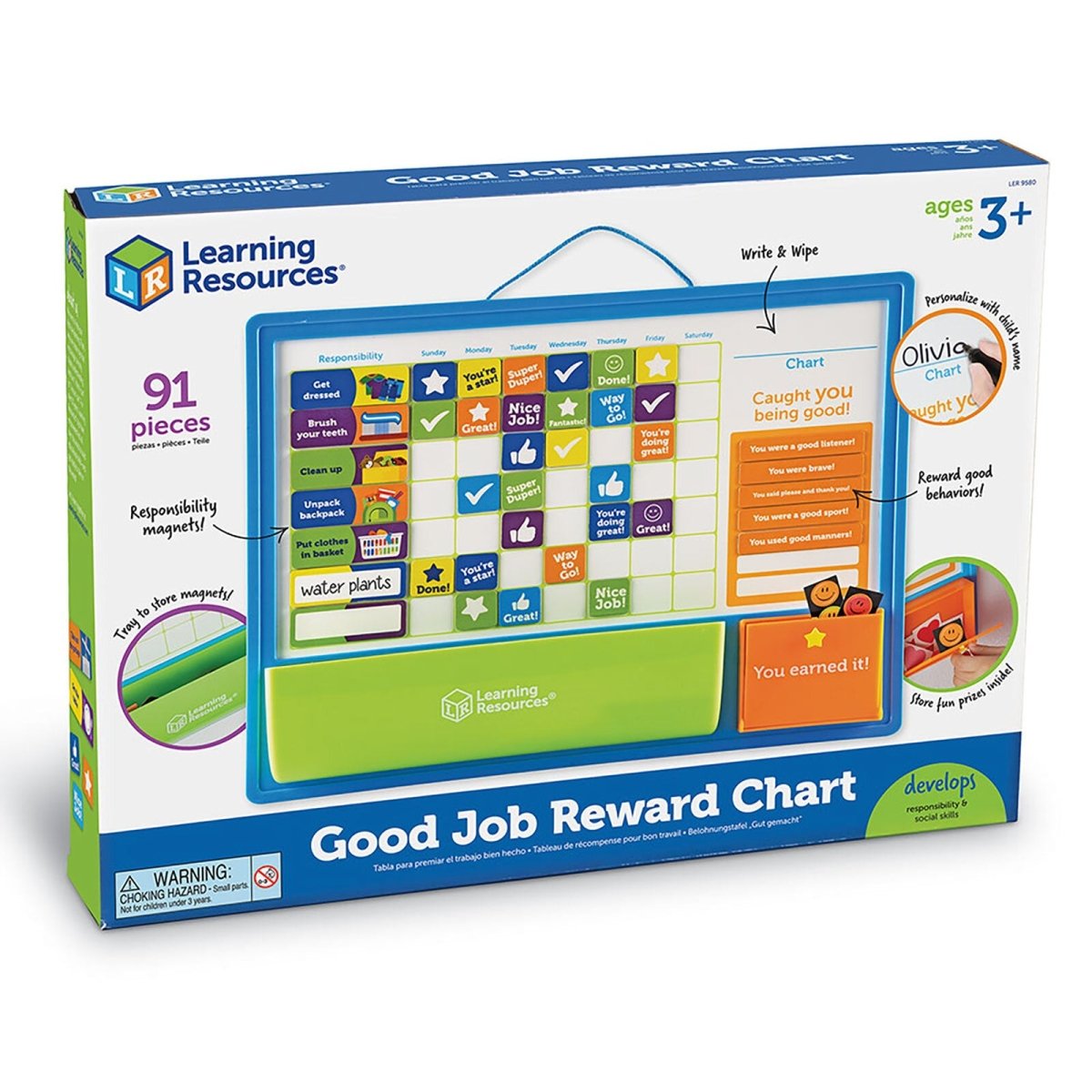 Learning Resources Good Job Reward Chart
