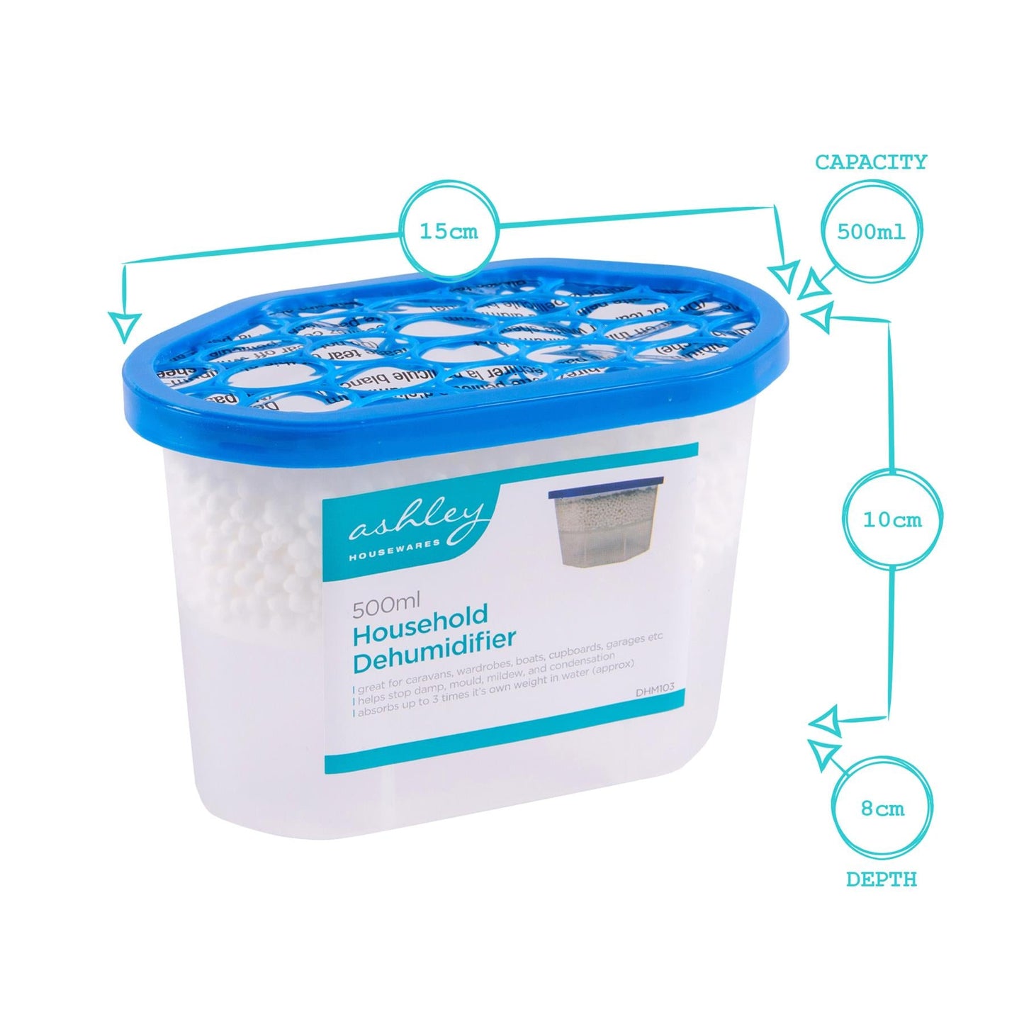 Lemon 500ml Scented Interior Dehumidifier