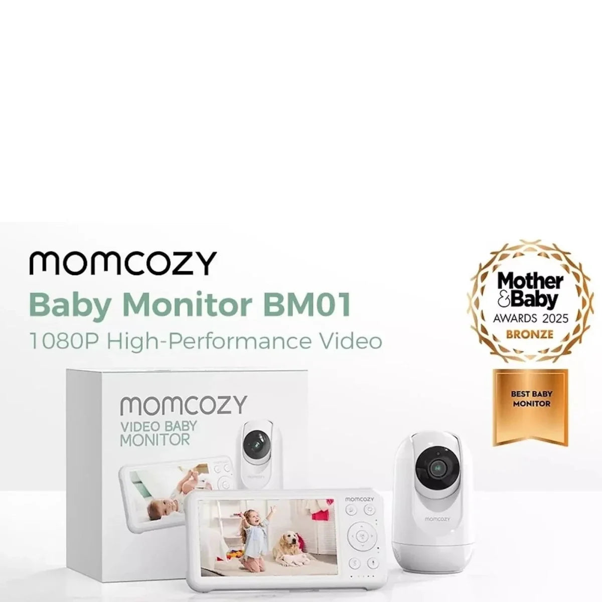 Momcozy BM01 5" Baby Monitor & Camera