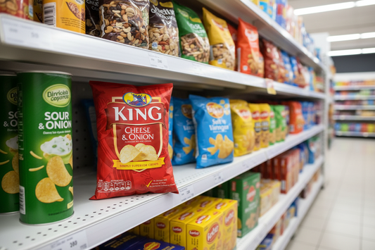 50 x King Cheese & Onion - 35GM