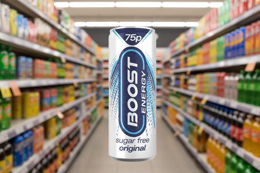 24 x Boost Energy Sugar Free Can - 250Ml