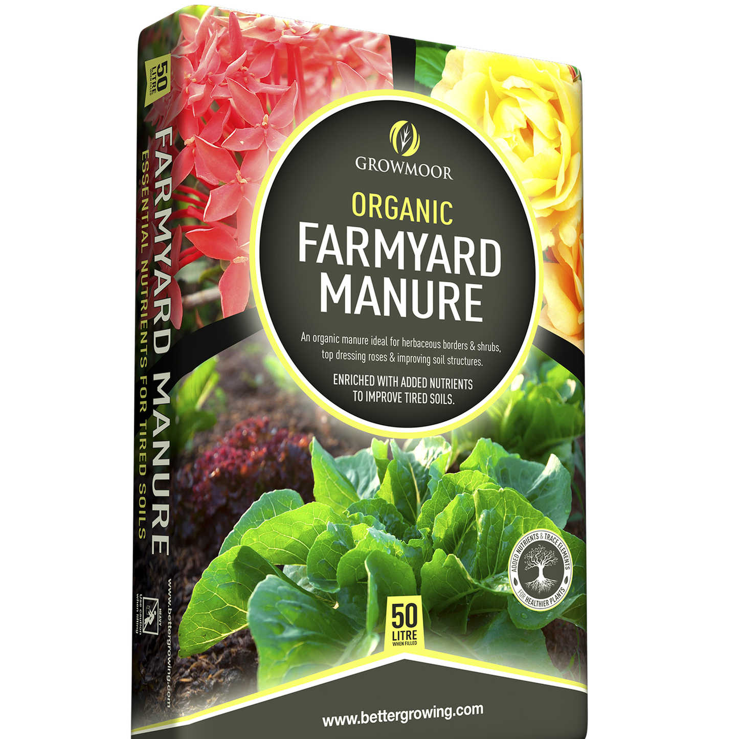 Organic Farm Yard Manure 2 x 50L Bags