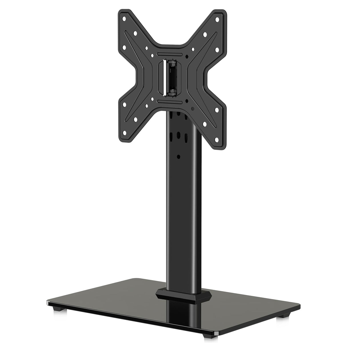 XINLEI Rock-Solid TV Stand for Samsung/LG 17-43" TVs | Universal Swivel Table Top Stand | Height Adjustable (265-385mm), 45kg Load, Max VESA 200x200 |