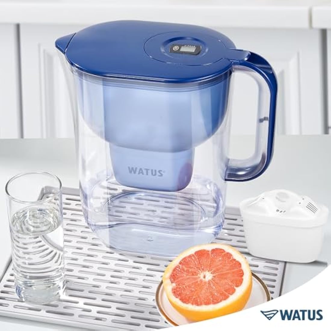 Watus Water Filter Cartridges, for Brita Water Filter Cartridges, Brita Maxtra Pro, Maxtra Plus, Made in Germany, Reduces Lead, Chlorine, Heavy Metals and Limescale in Water (12)