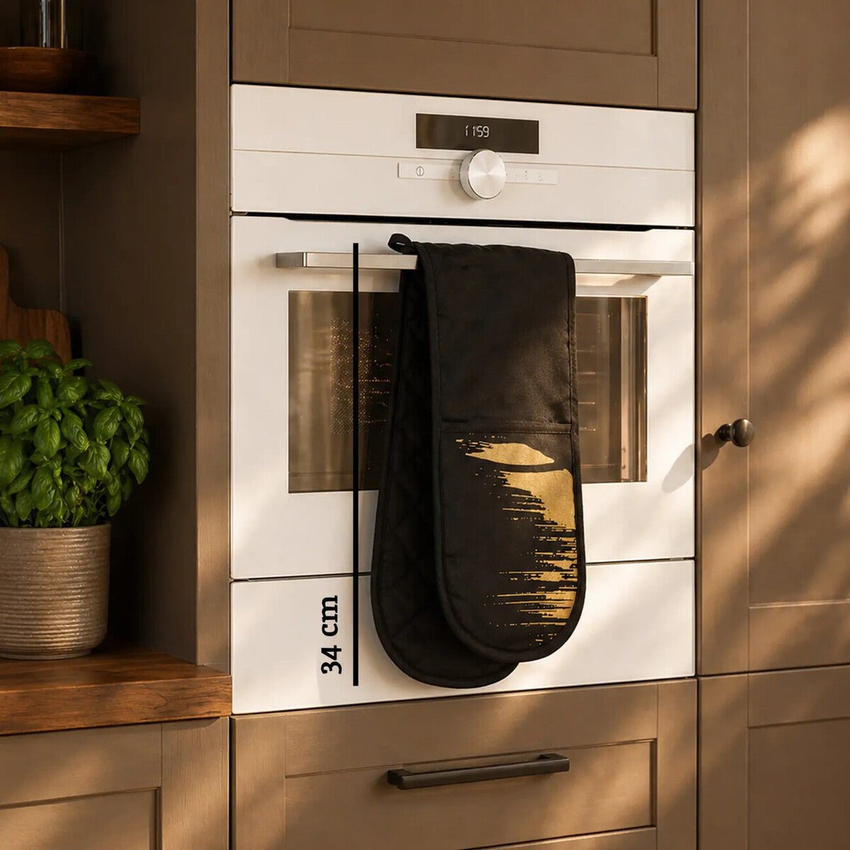Double Oven Glove | Modern Retro