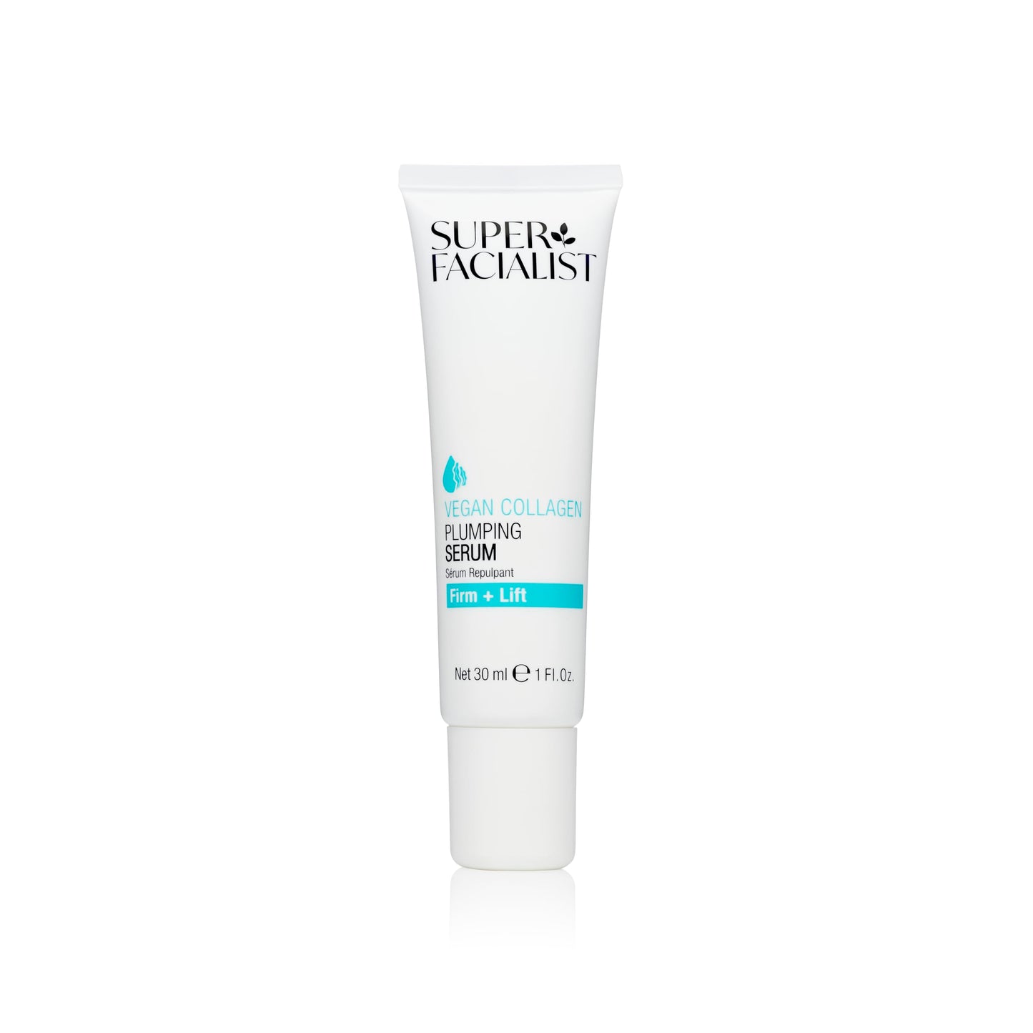 Super Facialist Vegan Collagen Plumping Serum - Hyaluronic Acid, Seaweed, Copper and Hibiscus extract, Firming, Smoothing & Plumping, face Cream for