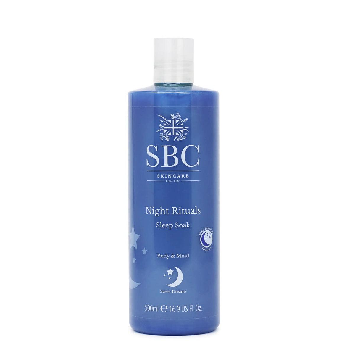 SBC Skincare Night Rituals Sleep Soak 500ml - Soothing, Sleepy Bedtime Bubble Bath for All The Family