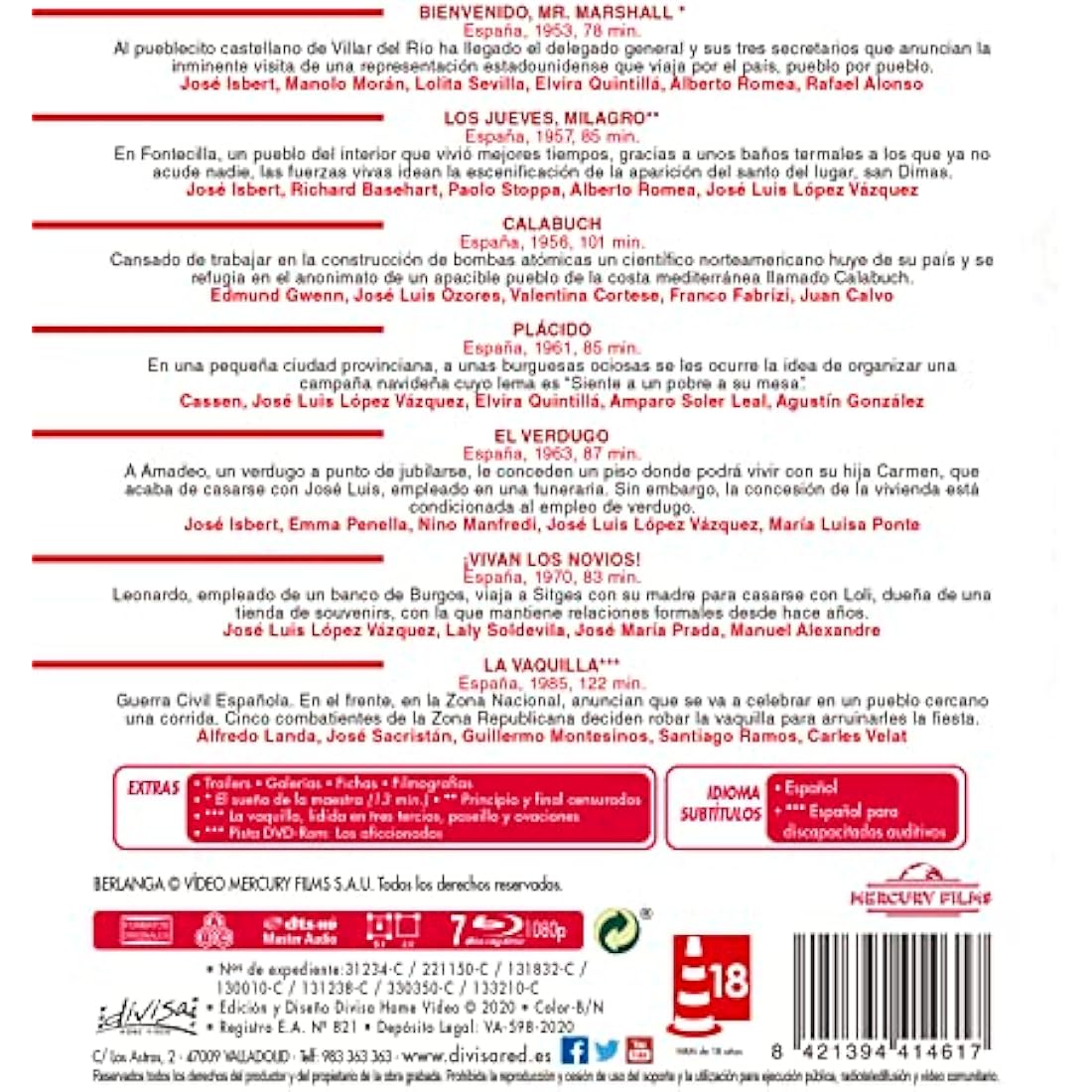 Berlanga 1921-2021 (Pack) (Non USA Format)