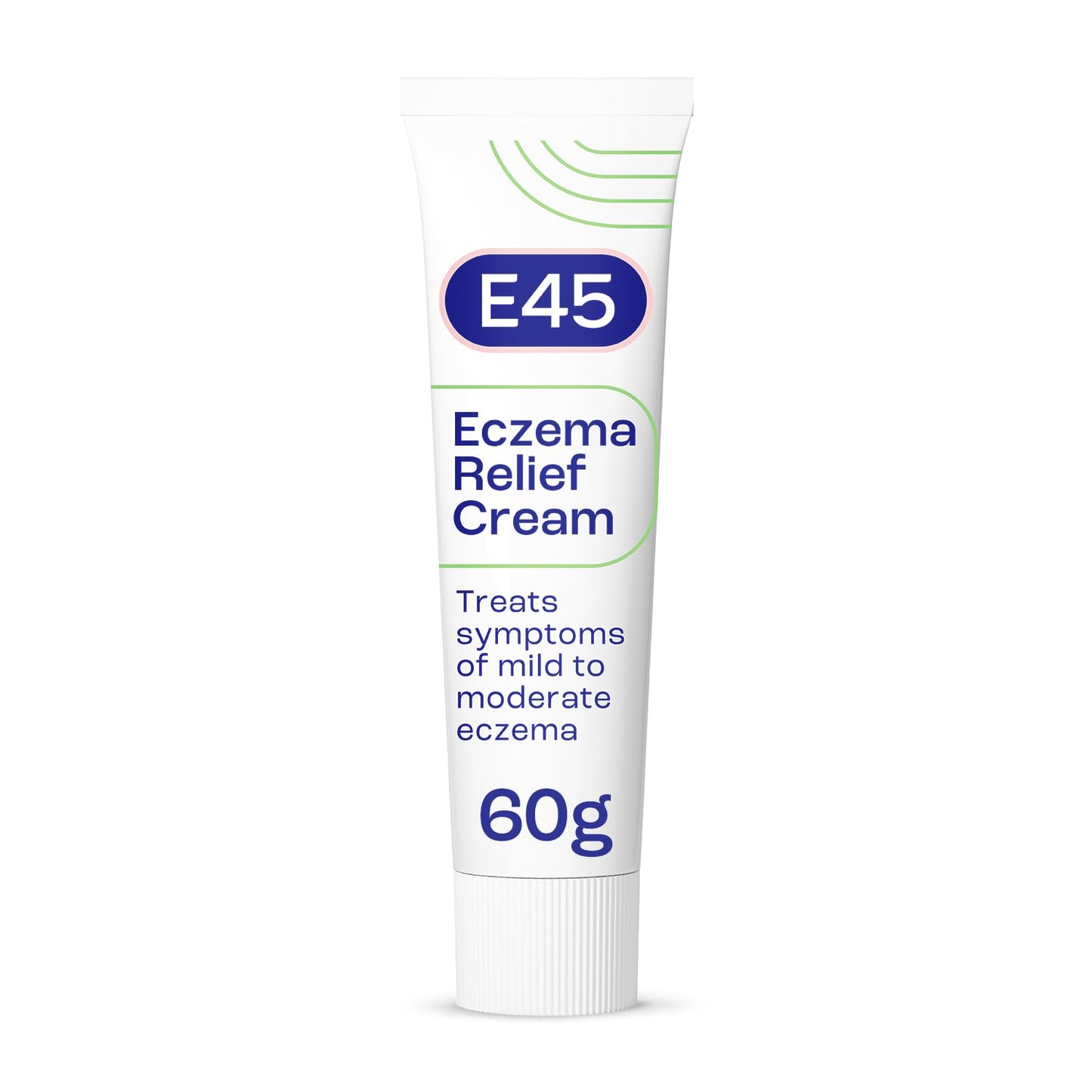 E45 Eczema Relief Cream 60g ? To Treat Symptoms of Eczema ? Reduces itching and redness ? Emollient Cream ? Steroid free