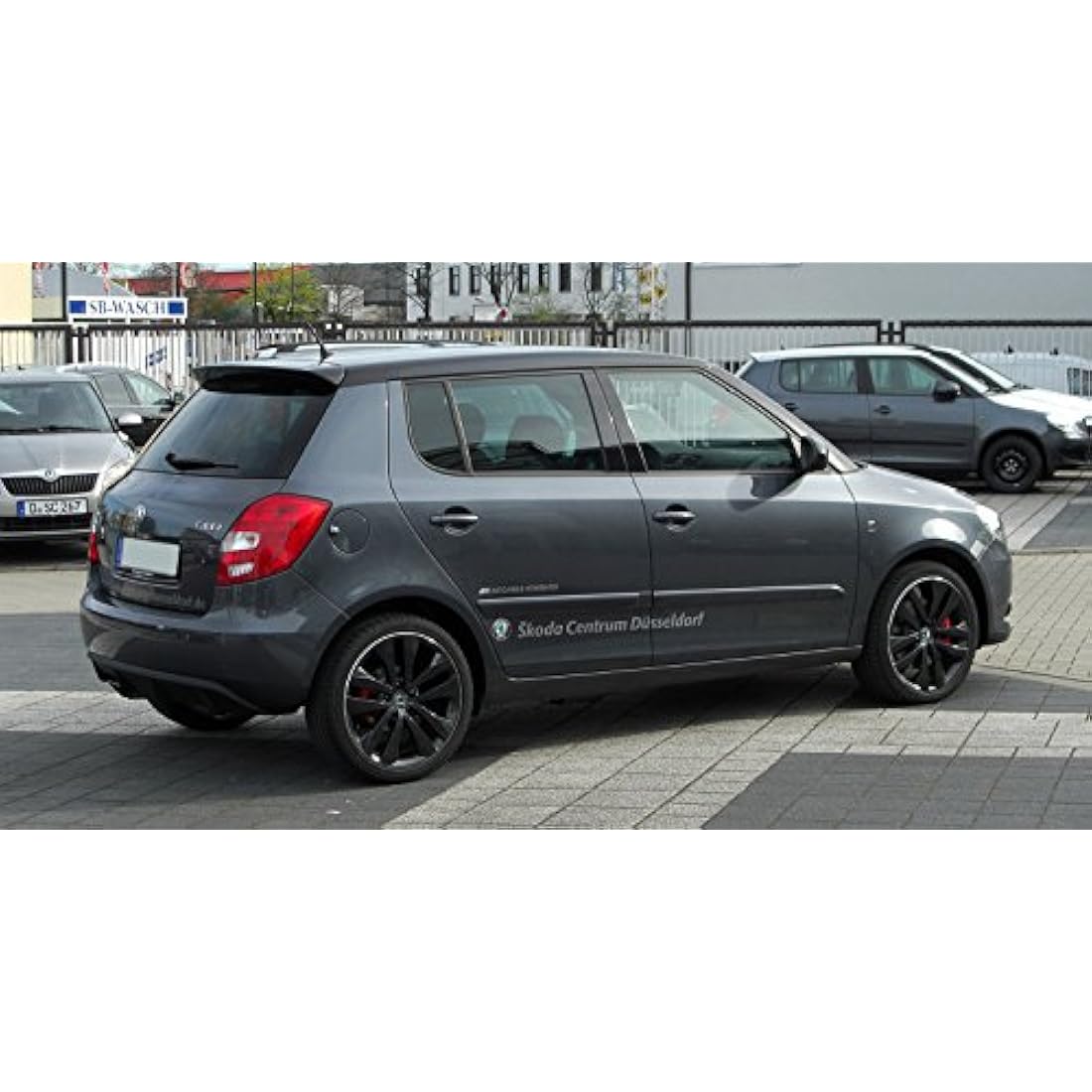PSSC Pre Cut Rear Car Window Films for Skoda Fabia 2 5 Door 2007-2014 35% Medium Tint