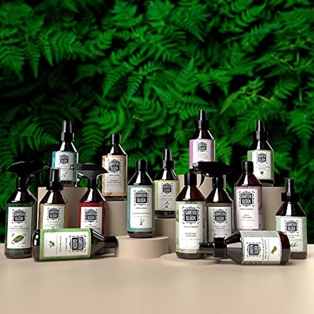 Garten Glück Neem Oil Liquid for Plants - 250ml - Organic Neem Oil for Indoor Plants & Garden Care - Natural Bug Control & Plant Shine - Spray on Healthy Leaves & Soil Maintenance - Made in Germany