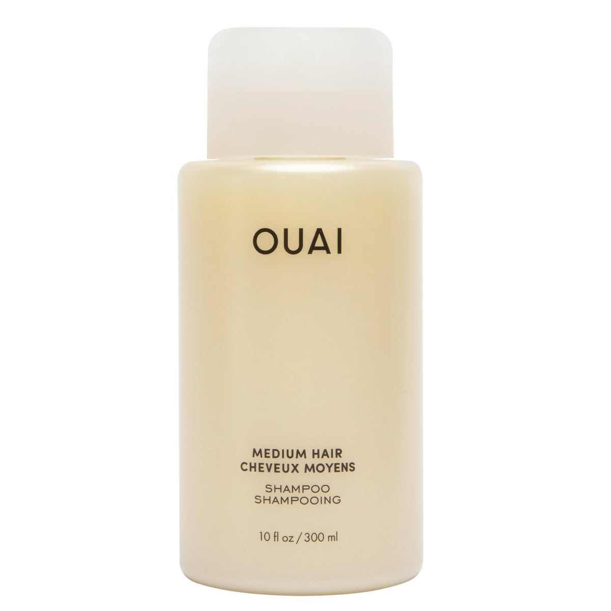 OUAI Medium Shampoo - Hydrating Shampoo with Coconut Oil, Babassu, Kumquat Extract and Keratin - Strengthens, Nourishes and Adds Shine - Paraben,