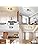Depuley 40W LED Modern Dimmable Ceiling Lamp with Remote Control, 4 Built-in LED Boards 3000K-6000K, Aluminum Lights for Bedroom, Dining Room, Living Room, Office