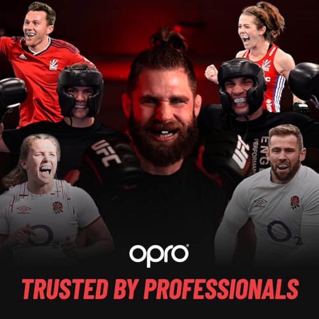 OPRO Instant Custom-Fit Mouthguard – Dentist Level Gum Shield Adult and Kids – OPRO Mouth Guard Boxing and MMA, Self-Fit Gum Shield Rugby and Hockey – Maximum Protection with Dental Warranty