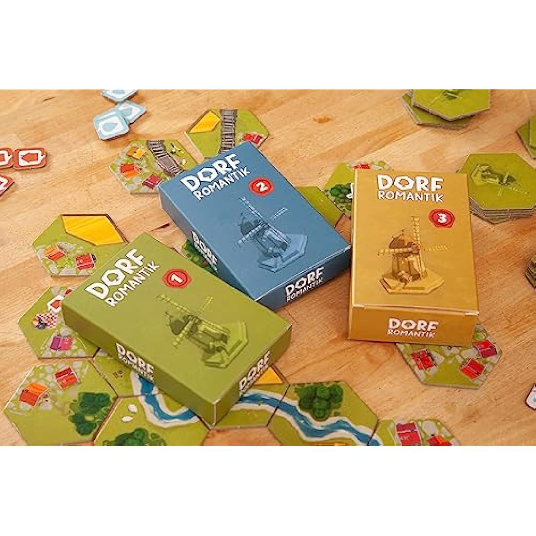 Pegasus Spiele 51240G Village Romantics *Game of the Year 2023* Board Games