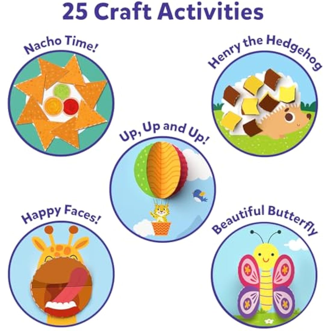 Skillmatics Scissor Skills Activity Book - Snip Snip, 25 Fun Cutting & Creative Activities for Preschoolers, 2 Child-Safe Scissors, Fine Motor Skills Craft Kit, Gifts for Kids Ages 3, 4, 5, 6, 7