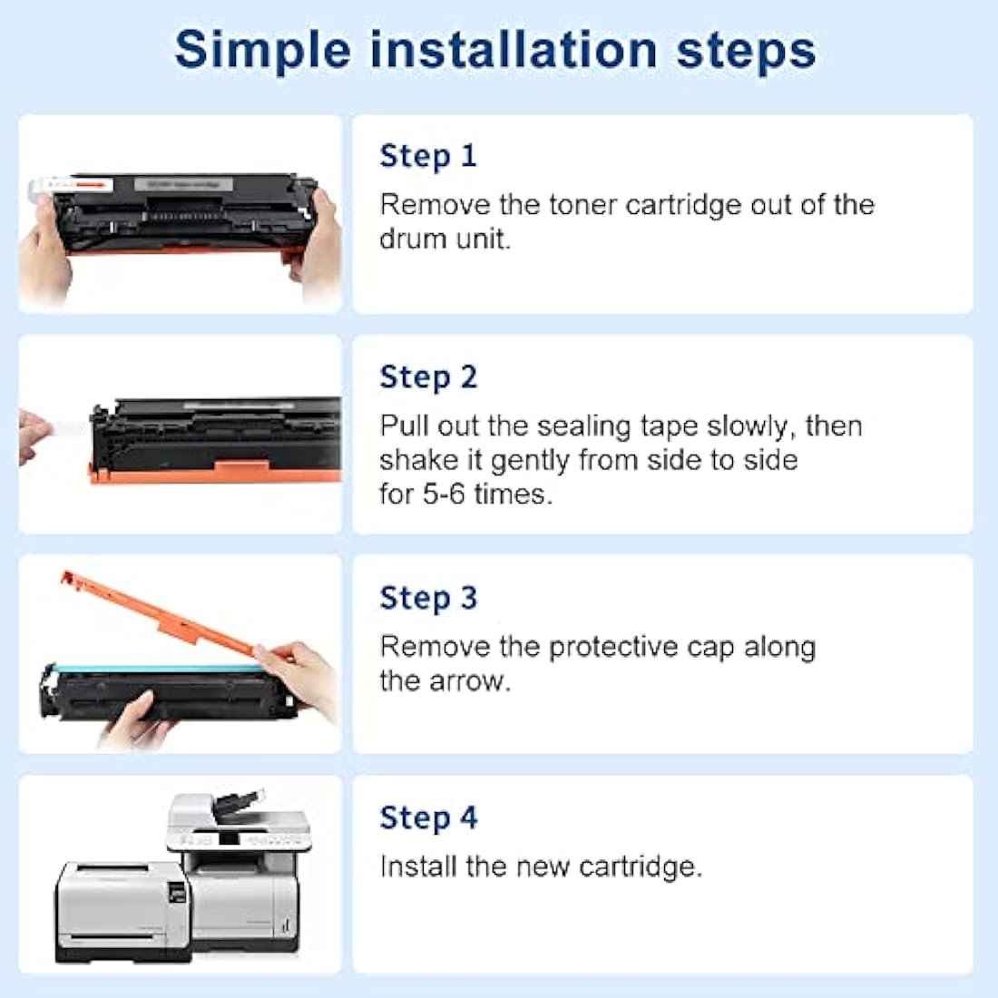 SMARTOMI TN423 TN421 Toner Cartridges Compatible for Brother TN-423 TN-421 for Brother HL-L8260CDW HL-L8360CDW MFC-L8690CDW MFC-L8900CDW DCP-L8410CDW MFC-L8610CDW MFC-L9570CDW